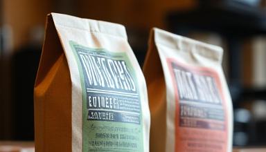 Tostador de Concepción con granos de café de especialidad ético